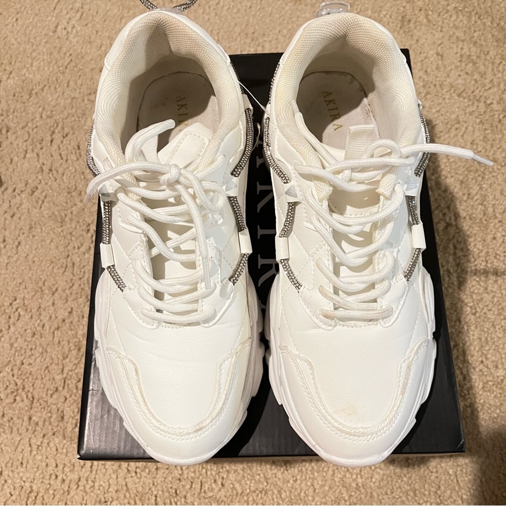 AKIRA White Sneakers